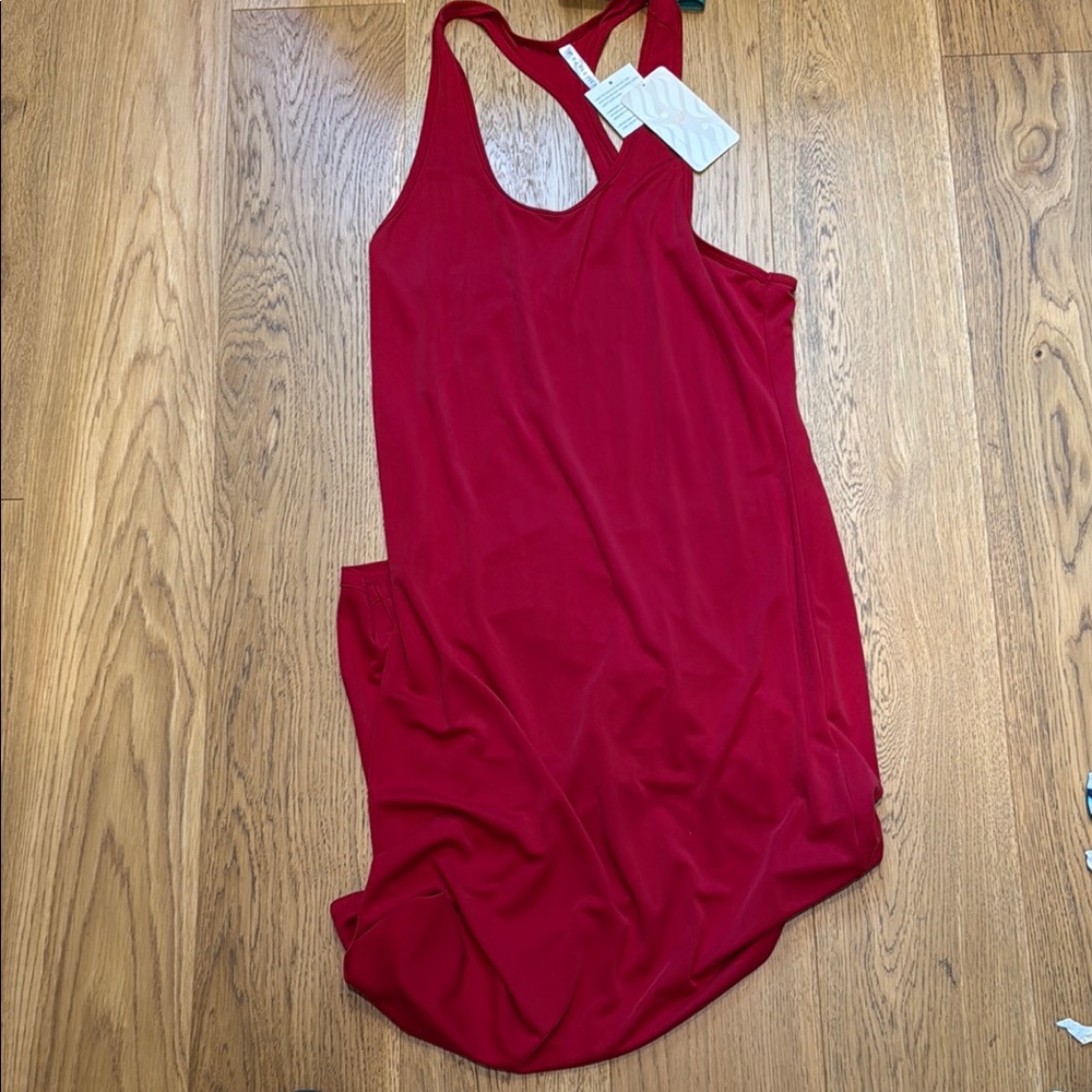 Fabletics Vibrant Red Racerback Dress